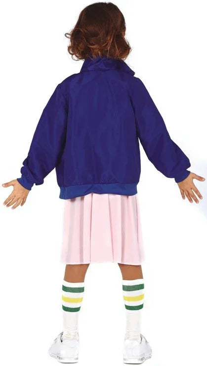 Disfraz de Eleven Stranger Things para Niña Cine y TV Guirca