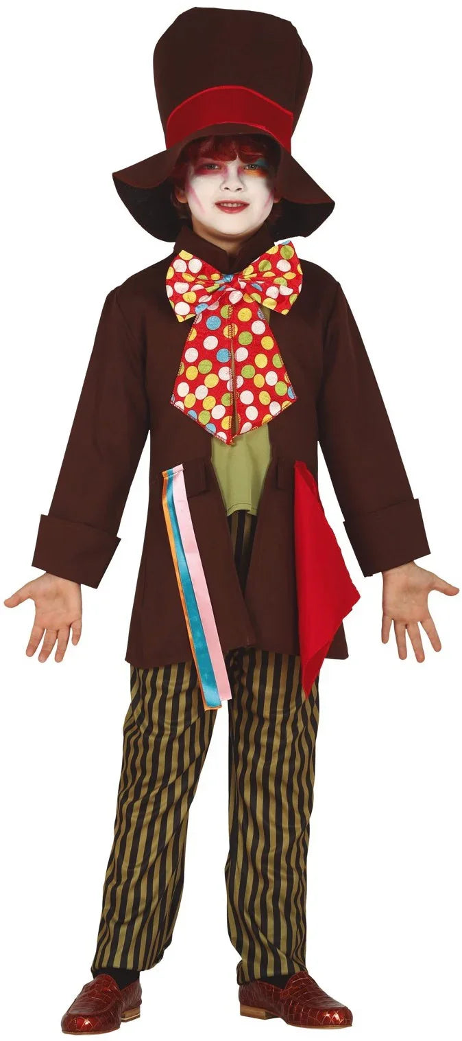 Disfraz de Sombrerero Loco Clásico para Niño Sombrerero Loco Guirca