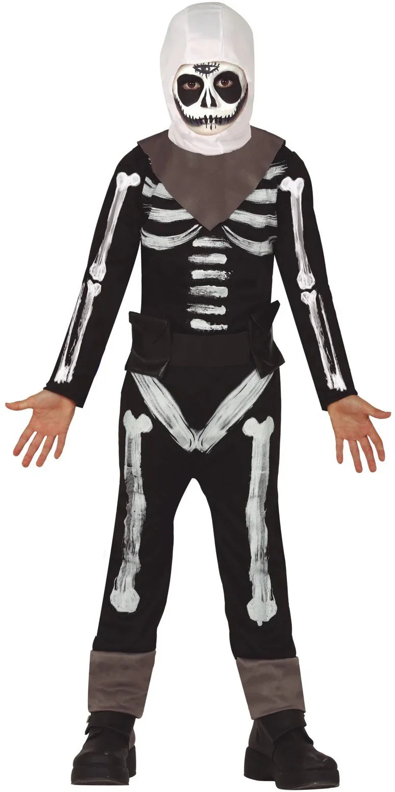 Disfraz de Esqueleto Skull Trooper Infantil Esqueletos Guirca