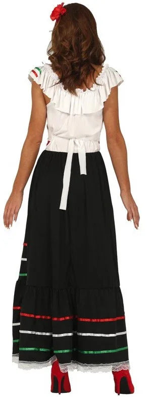 Disfraz de Mexicana Clásico para Adulto Mexicanos Guirca