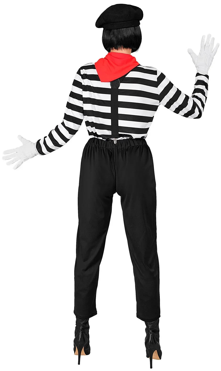 Disfraz de Mimo Clásico para Mujer Mimo Widmann