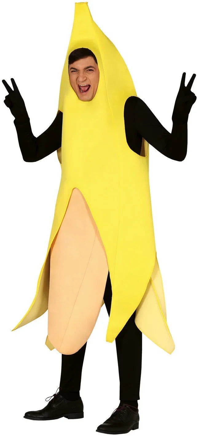 Disfraz de Banana Marrana para Adulto Plátano Guirca
