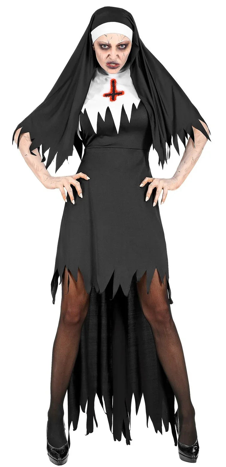 Disfraz de Monja Demoníaca para Mujer Monjas Widmann