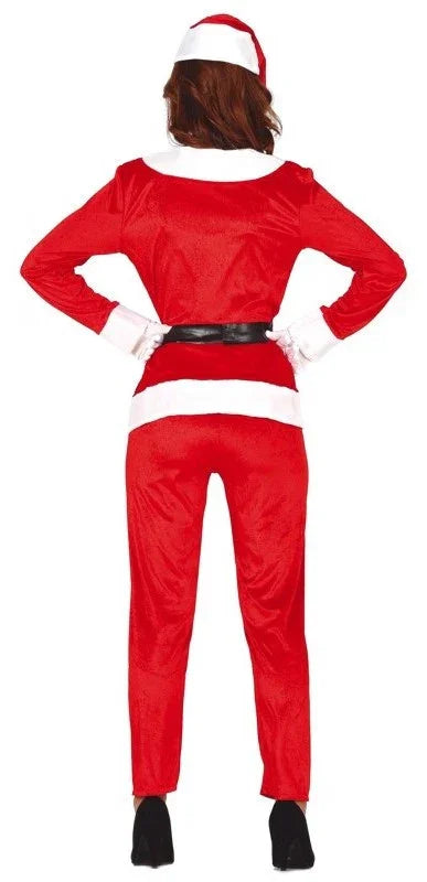 Disfraz de Mamá Noel con Pantalón para Mujer Papa Noel y Mama Noel Guirca