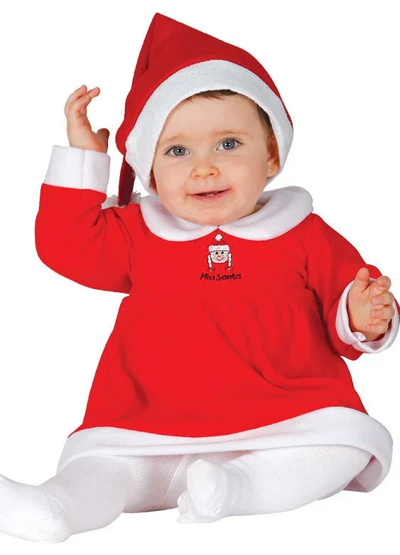 Disfraz de Mamá Noel para Bebé Papa Noel y Mama Noel Guirca