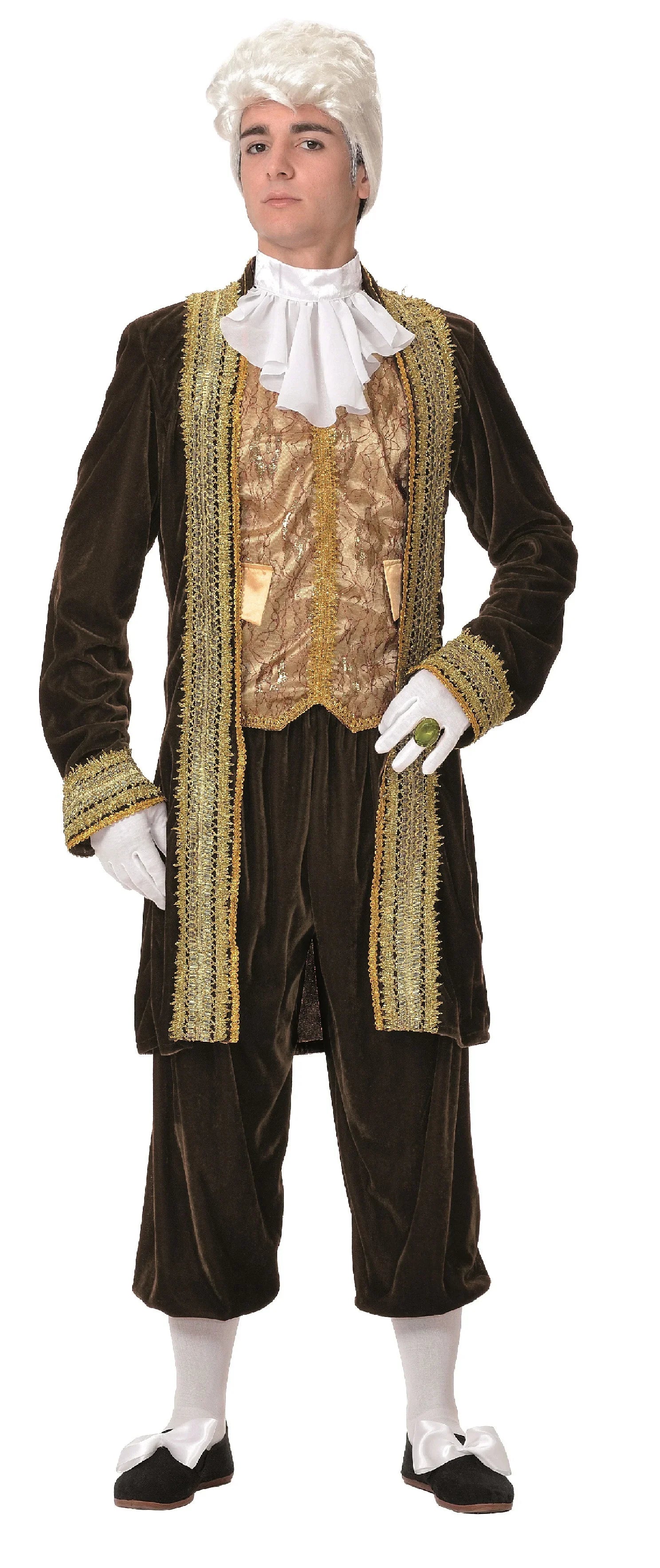 Disfraz de Barón Barroco para Hombre Venecianos y de Época Fycar Complementos