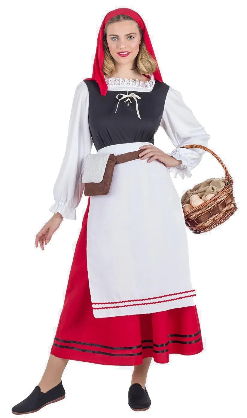 Disfraz de Pastora de Navidad para Mujer Pastores Kimokawaii