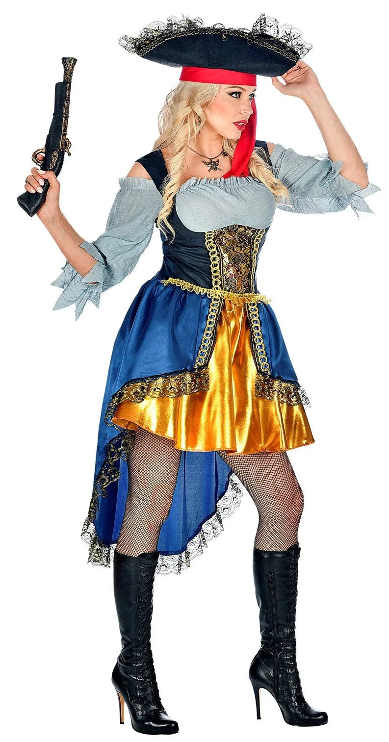 Disfraz de Capitana Pirata Estilosa para Mujer Piratas Widmann