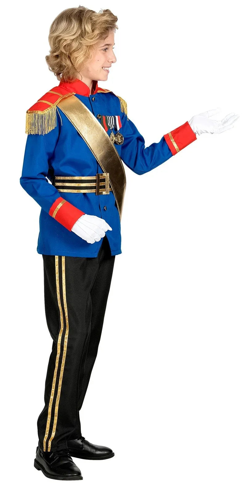 Disfraz de Príncipe Encantador Azul para Niño Princesas y Príncipes Infantiles Widmann