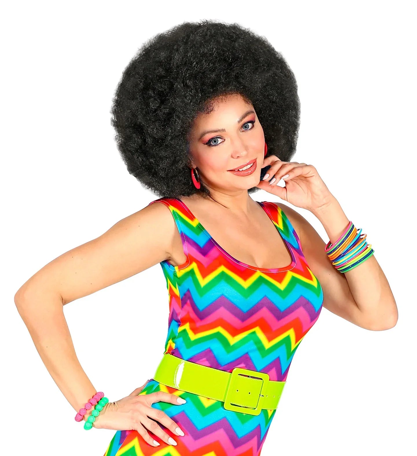 Cinturón Amarillo Ancho de Vinilo Cinturones Widmann