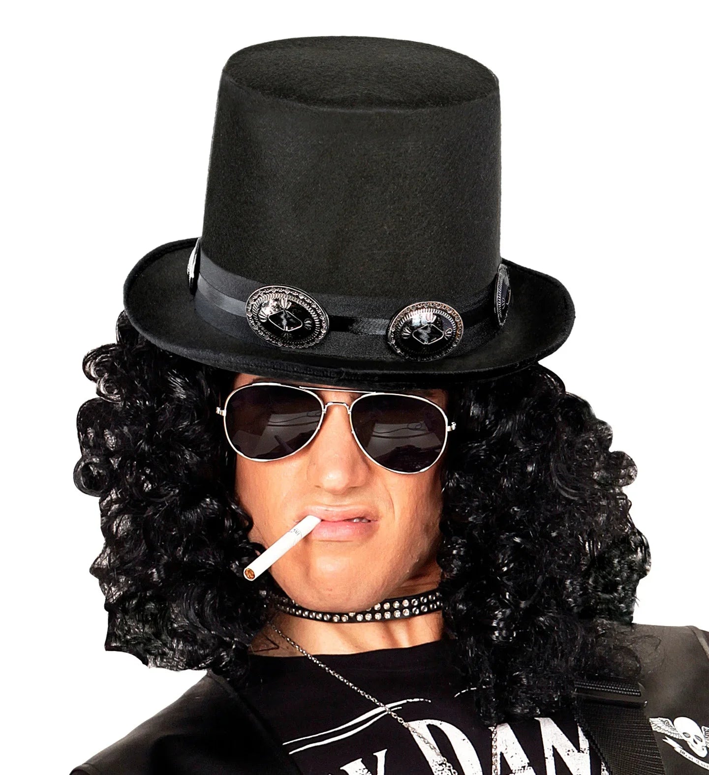 Chistera de Slash Guns N' Roses Negra Músicos y Cantantes Widmann