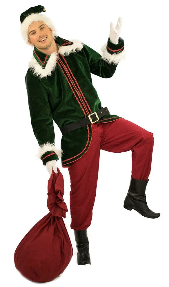 Disfraz de Elfo de Navidad Premium para Hombre Elfos Navideños Limit Sport