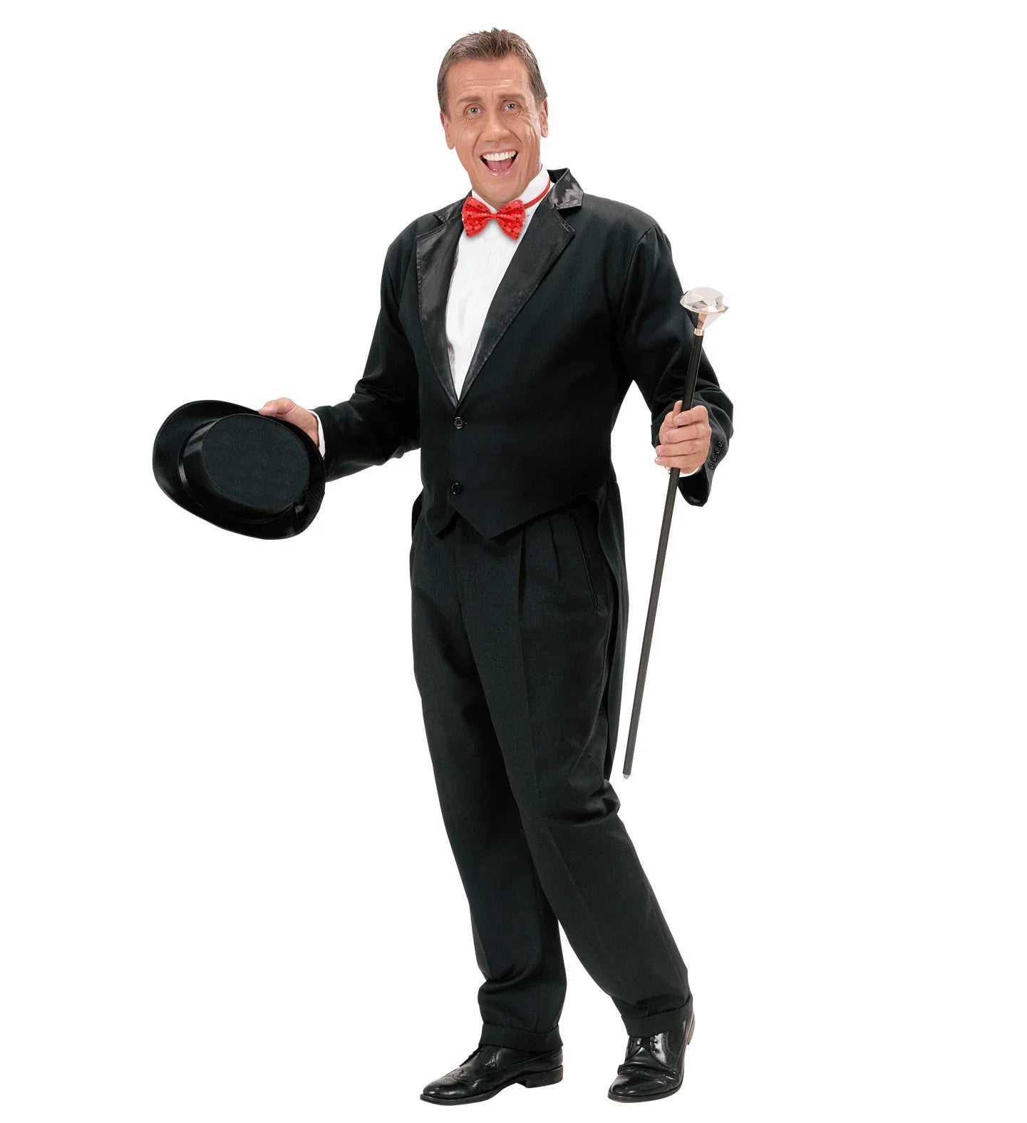 Pajarita roja con lentejuelas COMPLEMENTOS Widmann