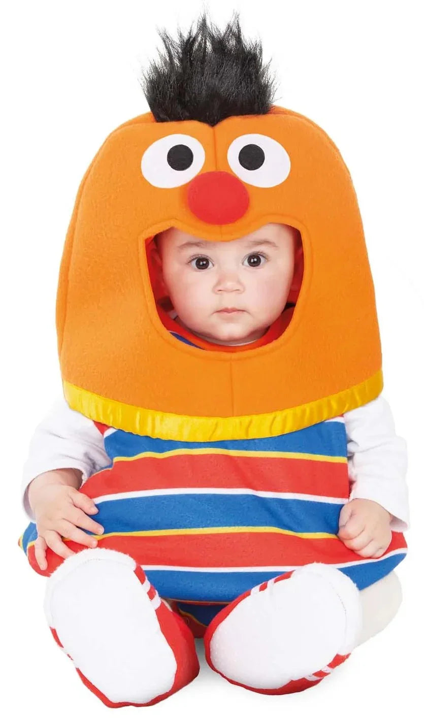 Disfraz de Epi Barrio Sésamo para Bebé Epi y Blas Viving