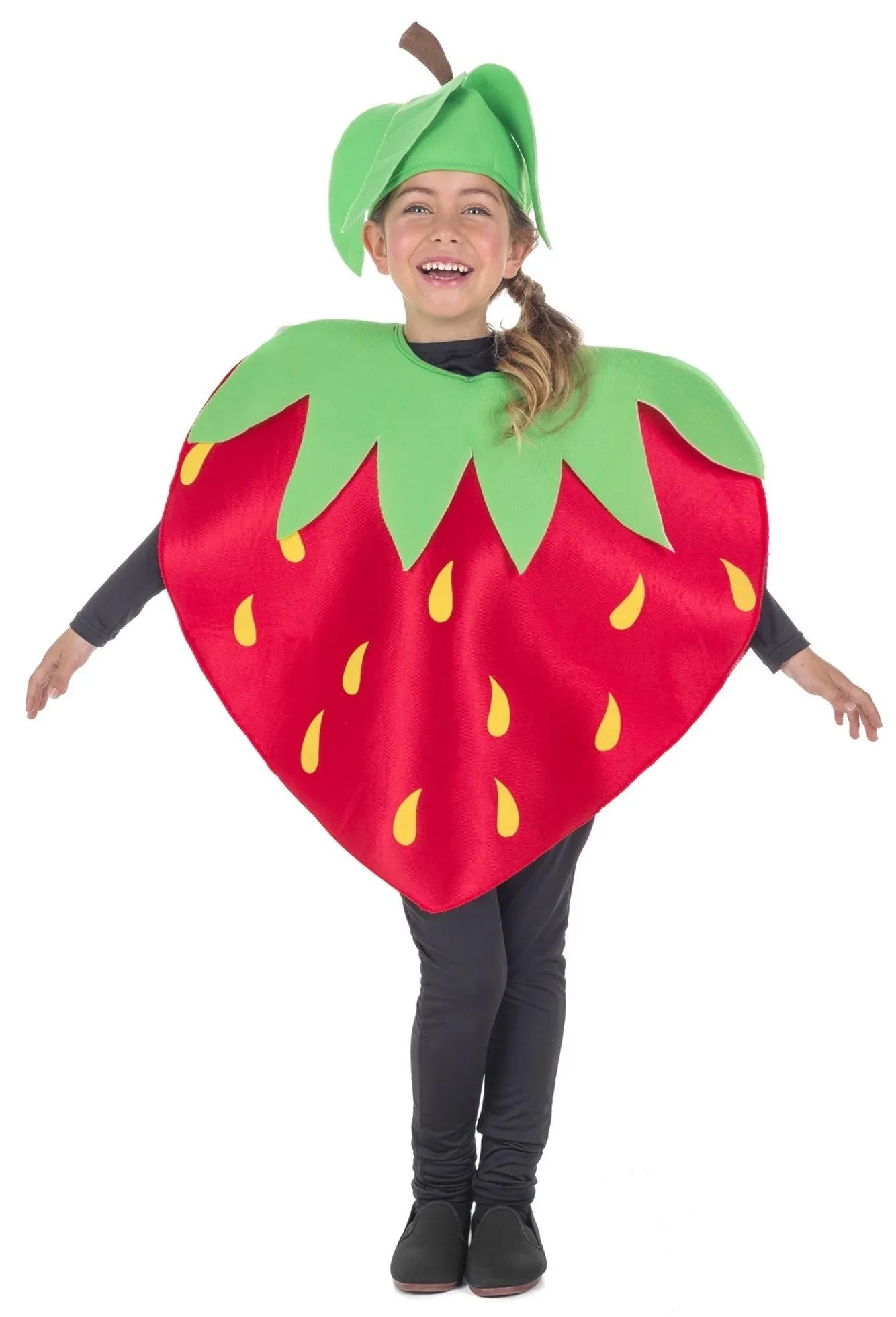 Disfraz de Fresa Roja Infantil Fresa Kimokawaii