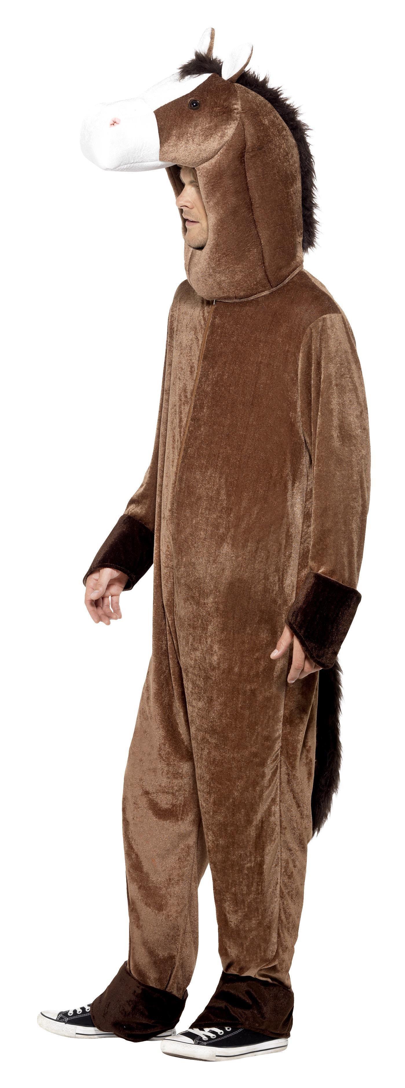 Disfraz de Caballo Marrón para Adulto Caballo Smiffys