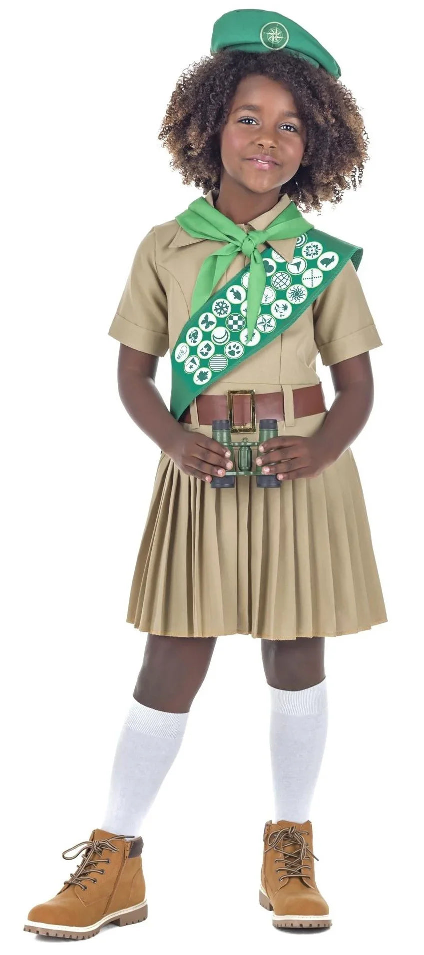 Disfraz de Boy Scout para Niña Exploradores Kimokawaii