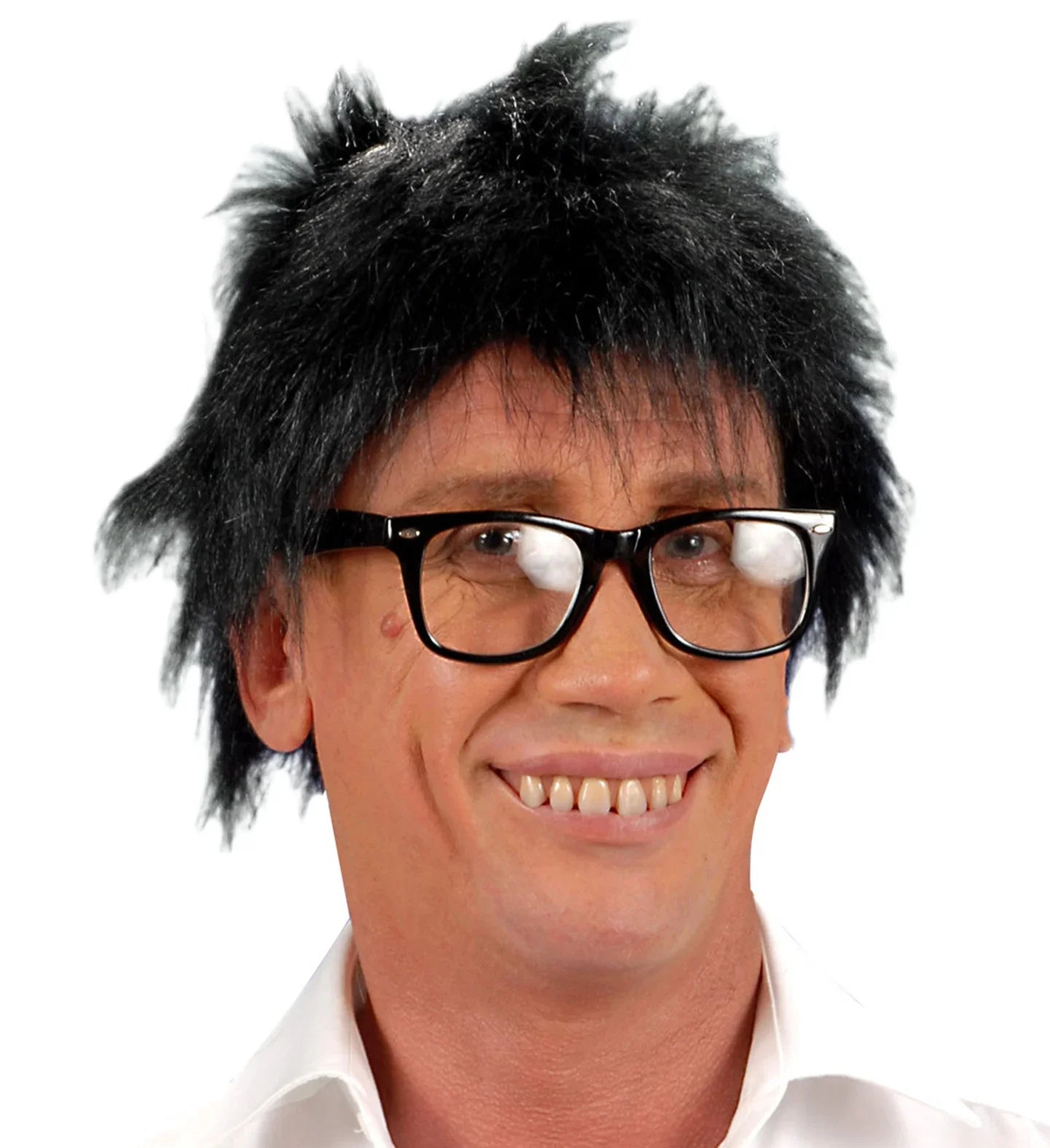 Peluca Morena Corta de Peluche COMPLEMENTOS Widmann