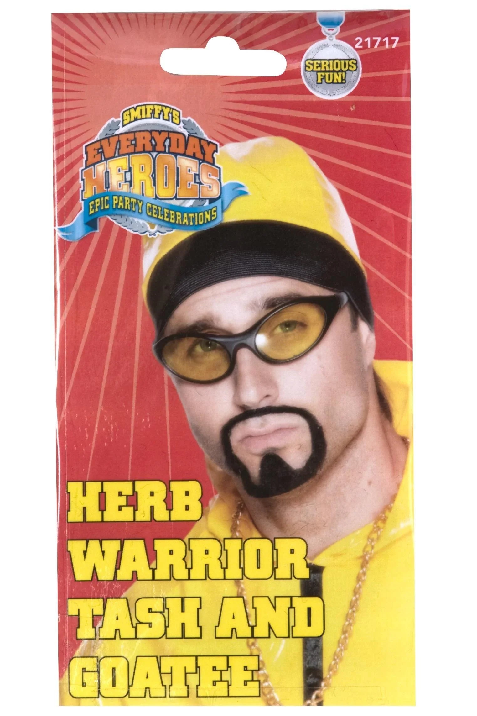 Bigote Negro con Perilla de Ali G Barbas y Bigotes Smiffys