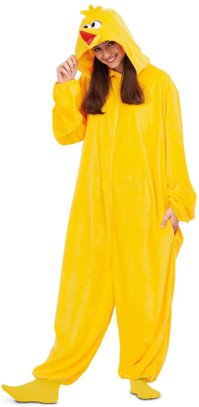 Disfraz de Gallina Caponata Pijama para Adulto Barrio Sésamo Viving