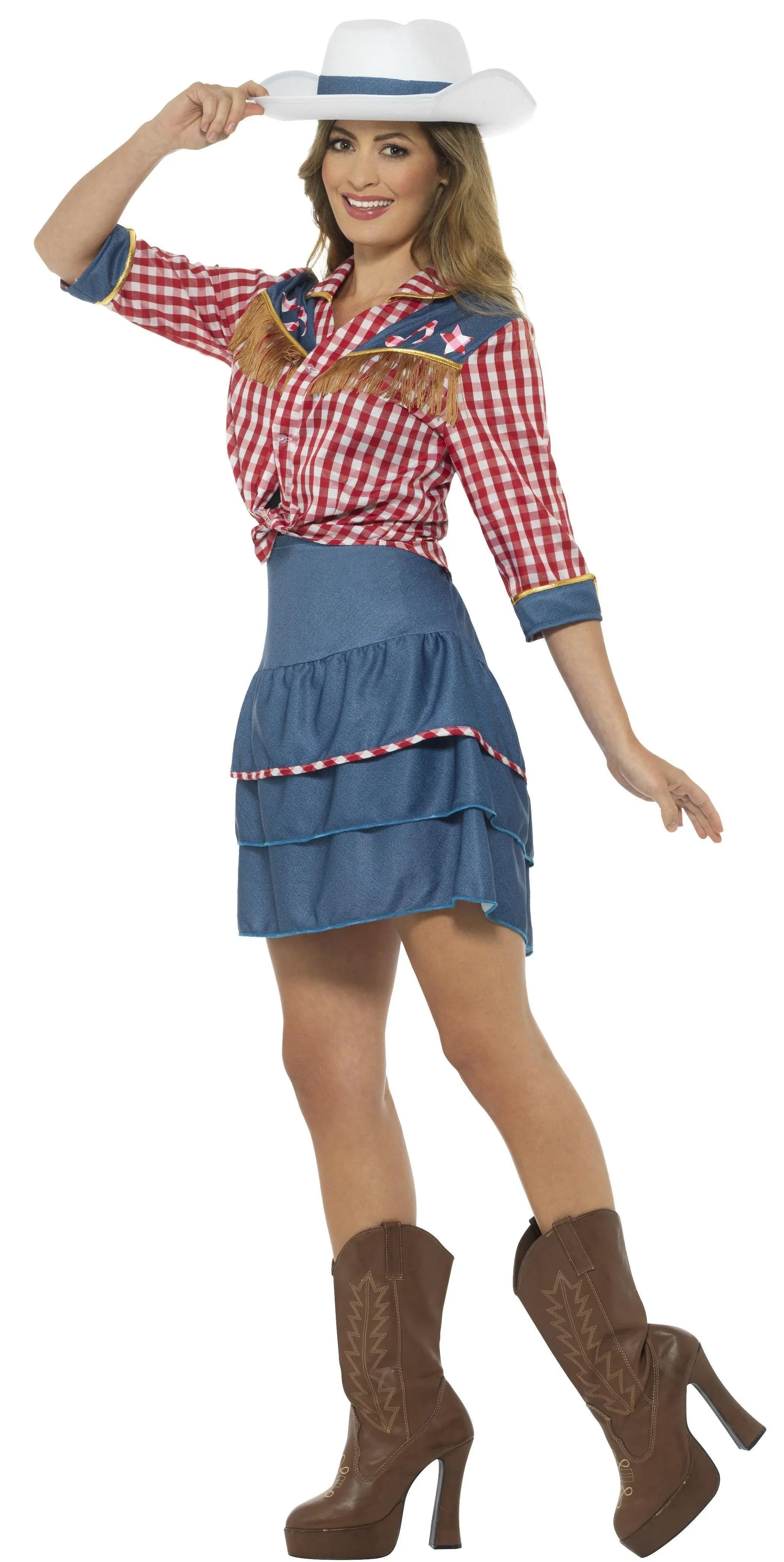 Disfraz de Vaquera de Rodeo para Mujer Vaquero Smiffys