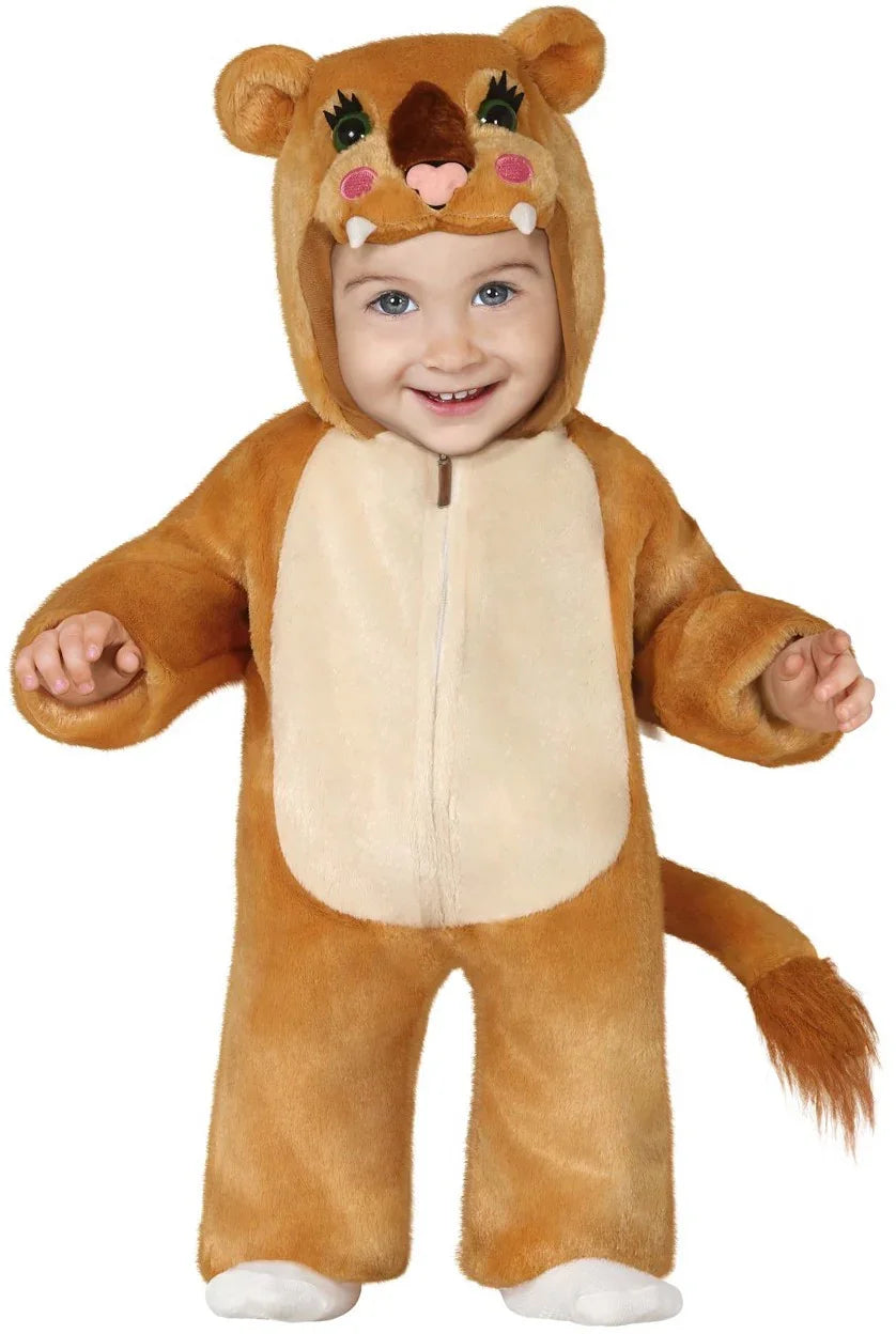 Disfraz de Leona para Bebé León Guirca