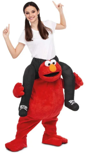 Elmo Mi Déguisement Elmo mi-long Sesame Street pour adulte | Acheter