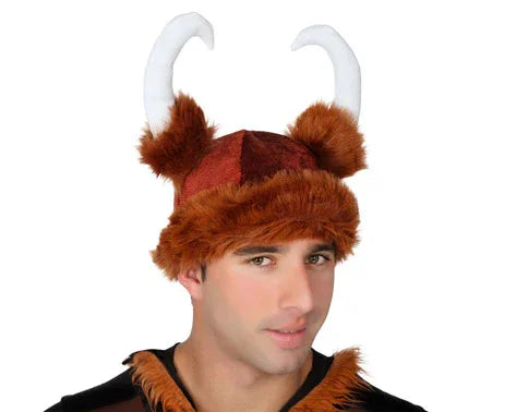 Gorro de Vikingo con cuernos COMPLEMENTOS Atosa