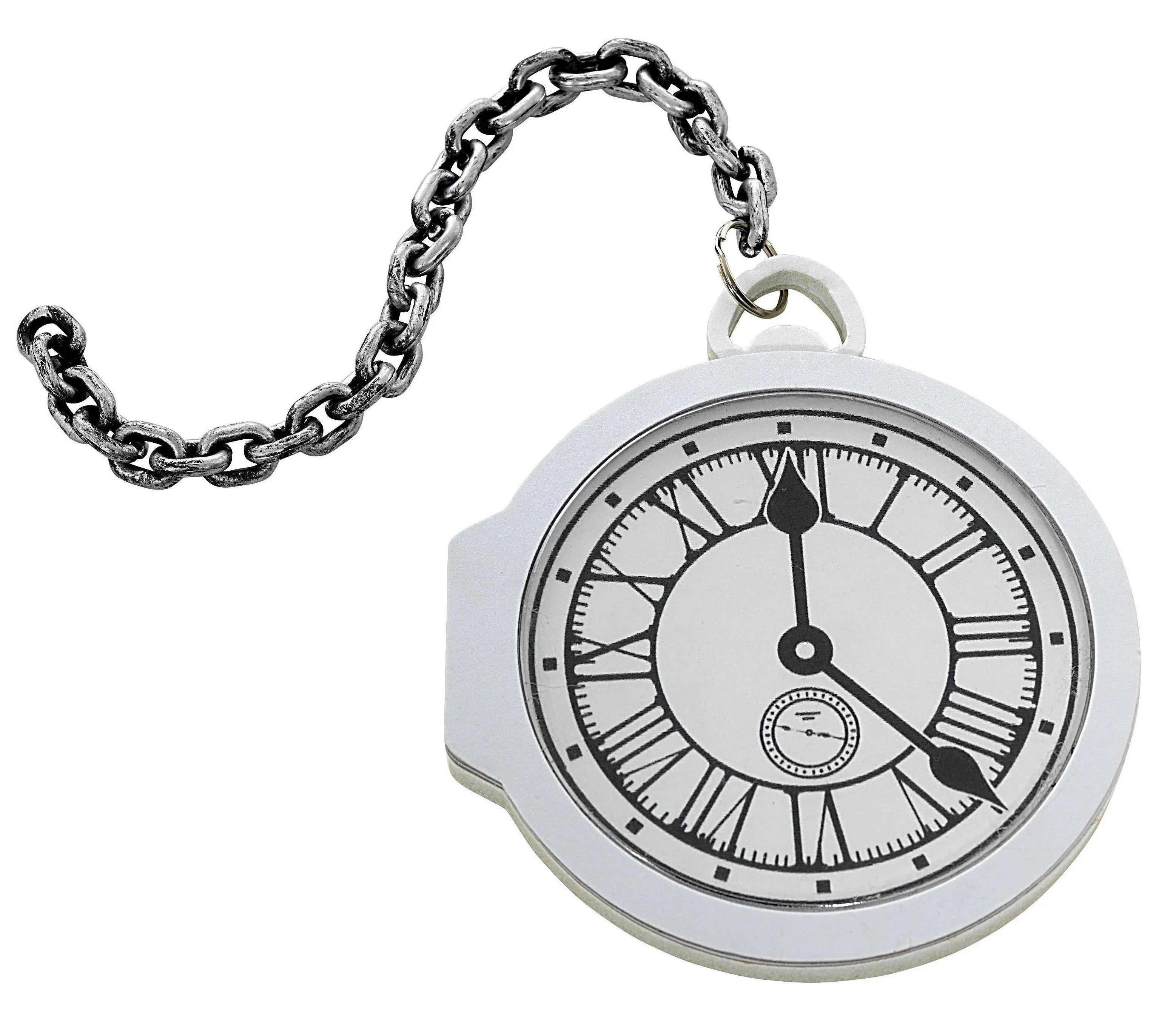 Reloj de Bolsillo Blanco del Conejo de Alicia Alicia en el País de las Maravillas Smiffys