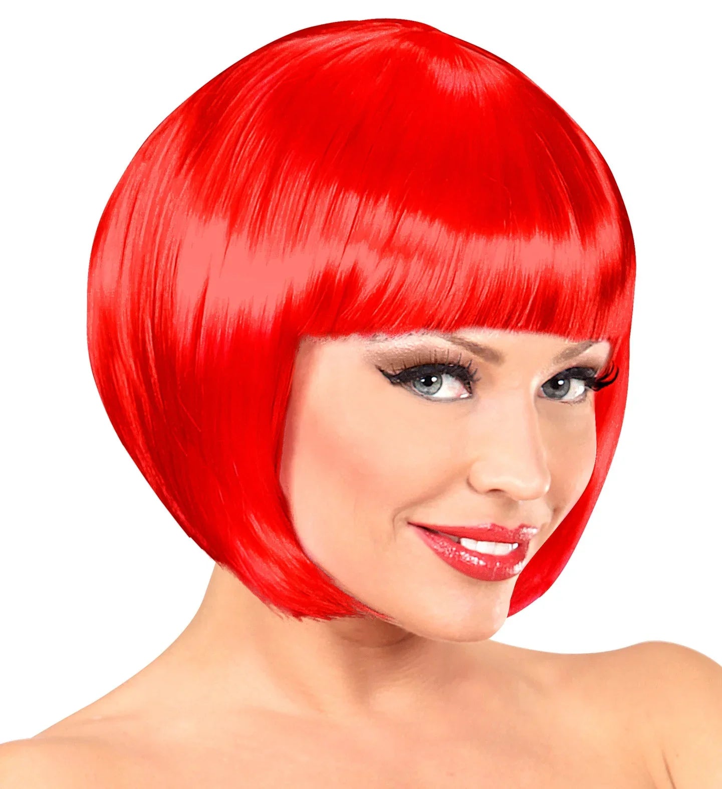 Peluca Media Melena Roja COMPLEMENTOS Widmann