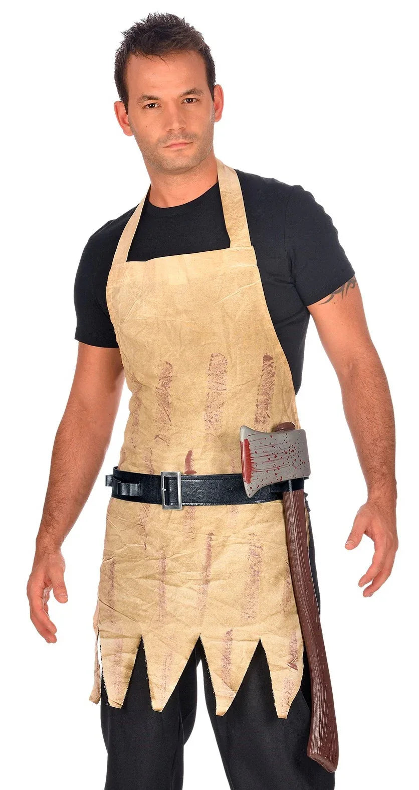 Cinturón Negro de Polipiel con Fundas para Espadas Cinturones Widmann