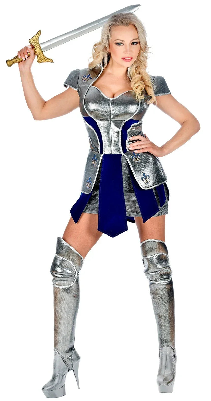 Disfraz de Caballero Medieval para Mujer Caballeros y Cruzados Medievales Widmann