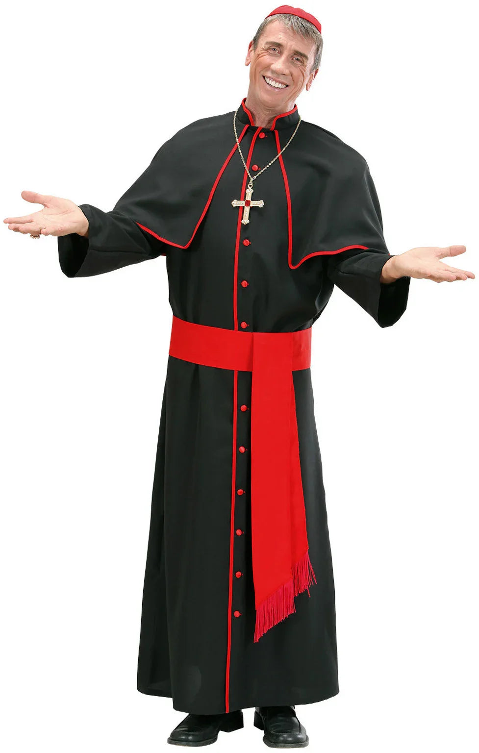 Disfraz de Cardenal Católico para Hombre Curas y Obispos Widmann