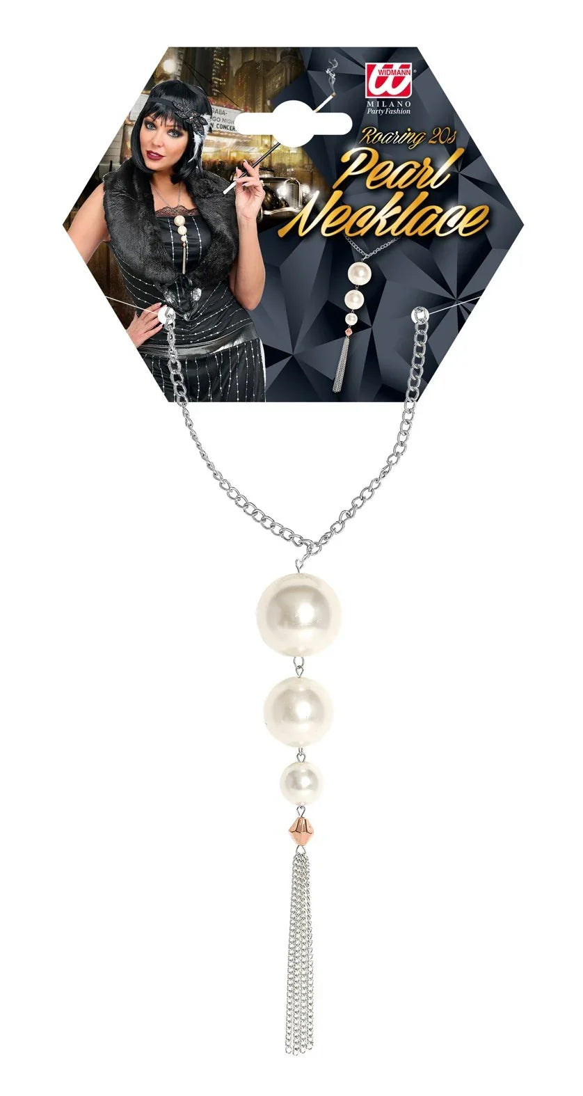 Colgante con Perlas Charlestón Años 20 Complementos Charlestón y Gangster Widmann