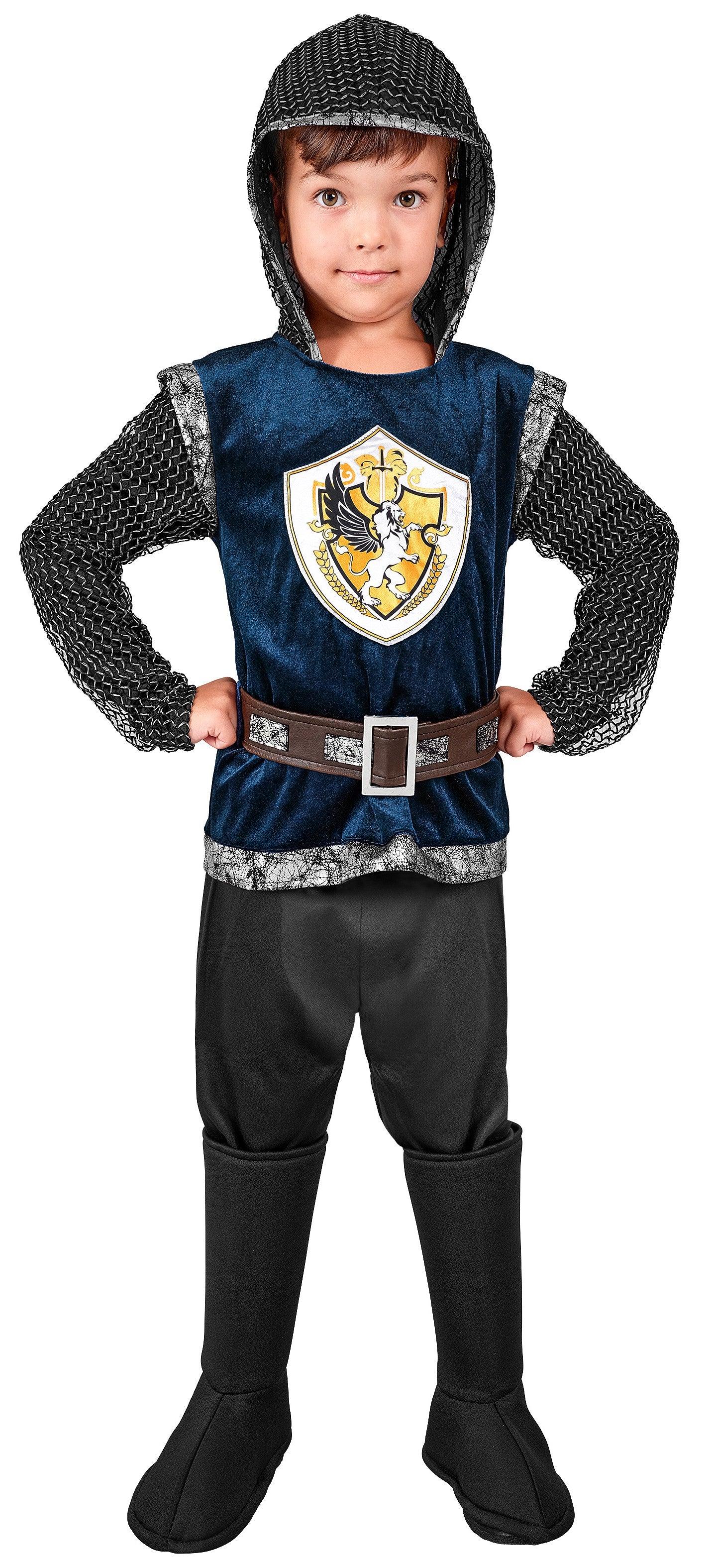 Disfraz de Caballero Medieval Azul Infantil Caballeros y Cruzados Medievales Widmann