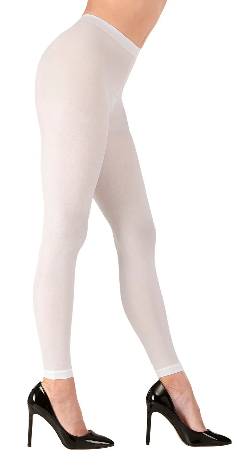 Pantys sin Pie Blancos para Mujer Leggings Widmann
