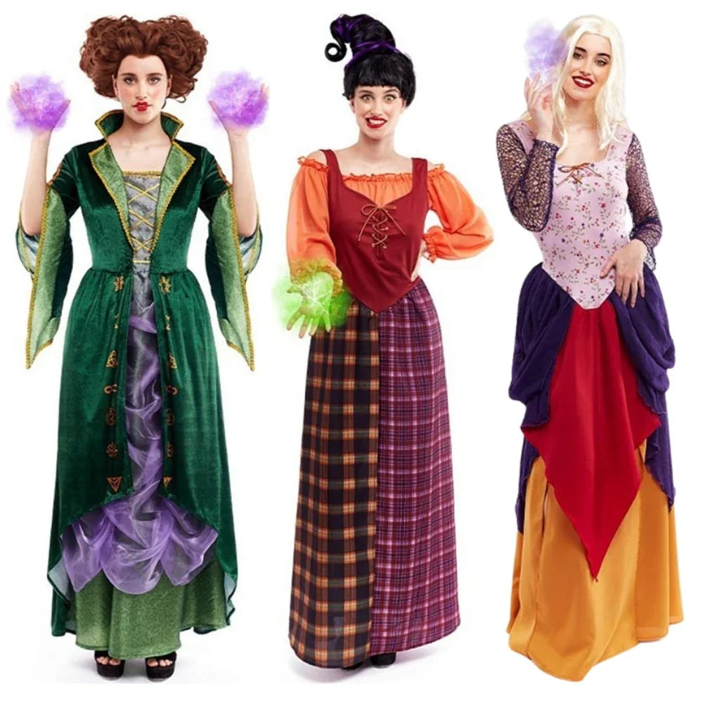 Disfraces para Grupo de El Retorno de las Brujas Brujas Disfraces Simon