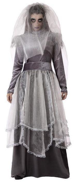 Disfraz de Novia Llorona Zombie para Adulto Novias Cadáver Atosa