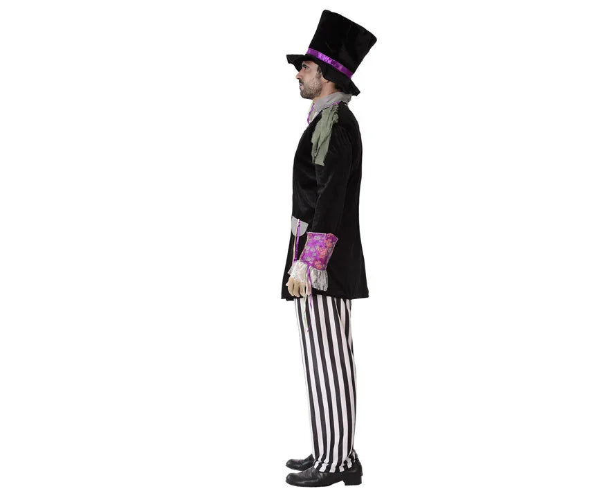 Disfraz de Sombrerero Zombie para Hombre Sombrerero Loco Atosa