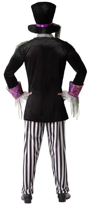 Disfraz de Sombrerero Zombie para Hombre Sombrerero Loco Atosa