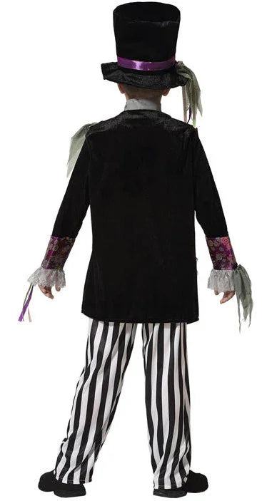 Disfraz de Sombrerero Zombie para Niño Sombrerero Loco Atosa