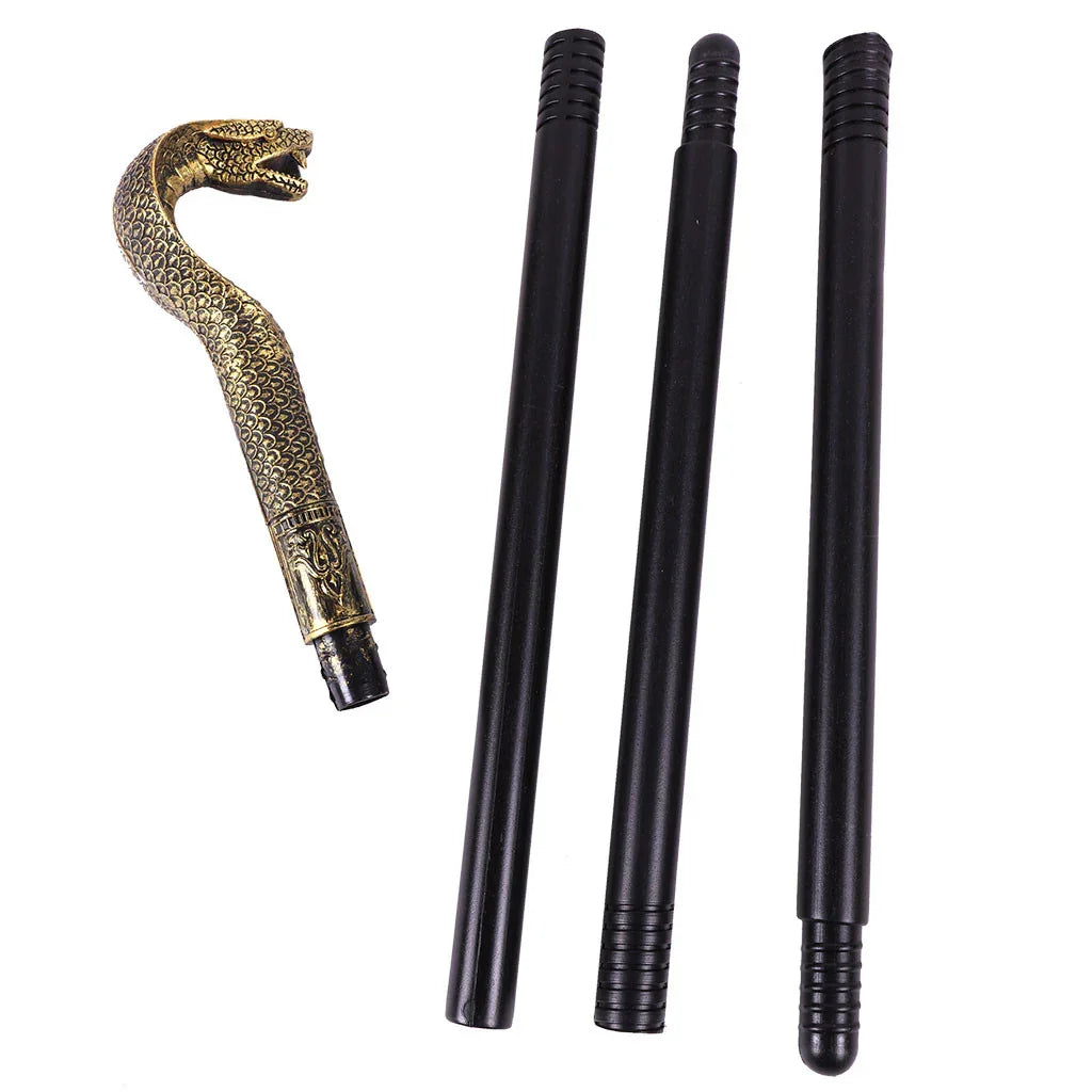 Cetro de Faraón Egipcio con Cabeza de Cobra Complementos Egipcios EuroCarnavales