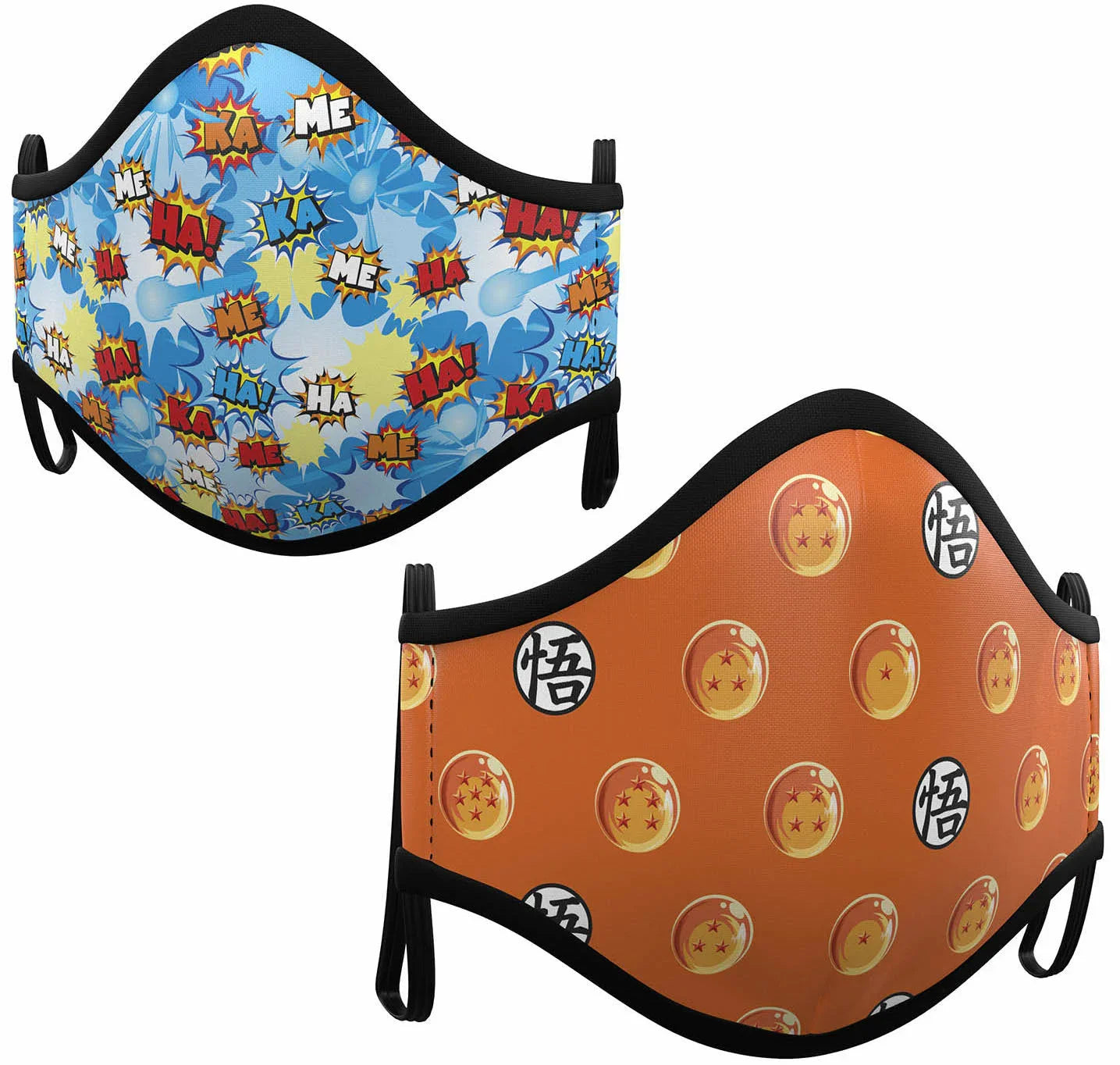 Mascarilla de Dragon Ball Estampada Infantil Dragon Ball Viving