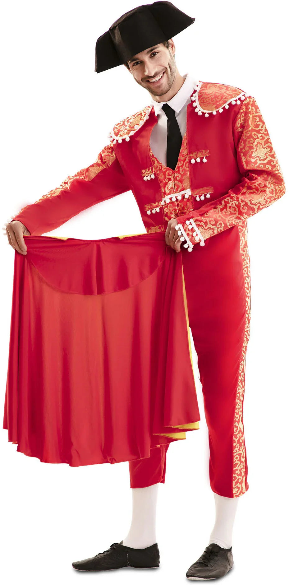 Capote de Torero Rojo y Amarillo COMPLEMENTOS EuroCarnavales