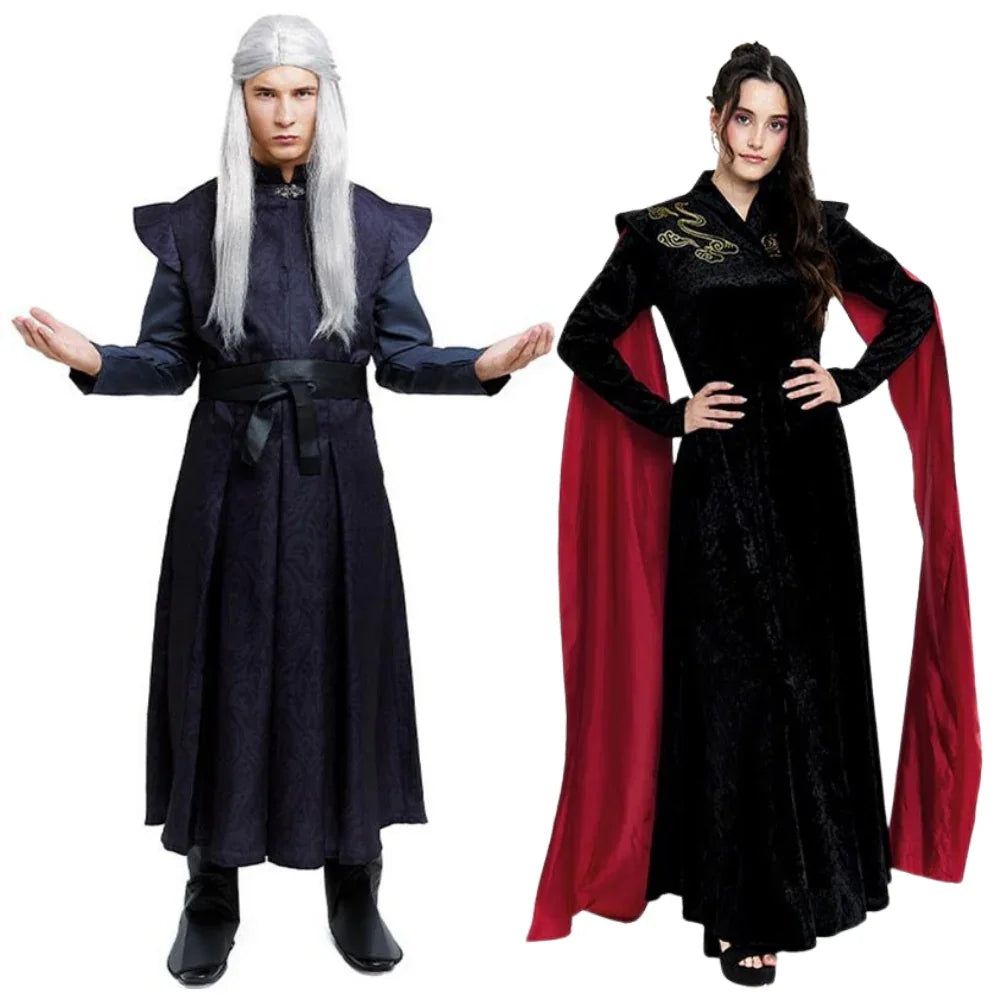 Disfraces en Pareja de Príncipe Daemon y Reina Rhaenyra La Casa del Dragón Disfraces Simon