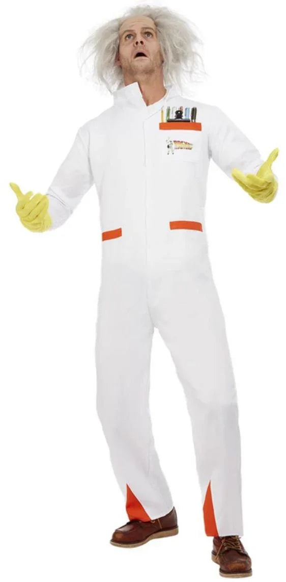Disfraz de Doc Regreso al Futuro para Adulto Regreso al Futuro Smiffys