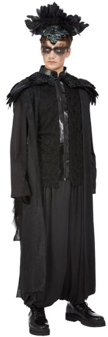 Disfraz de Rey Cuervo para Hombre Halloween - Terror Smiffys
