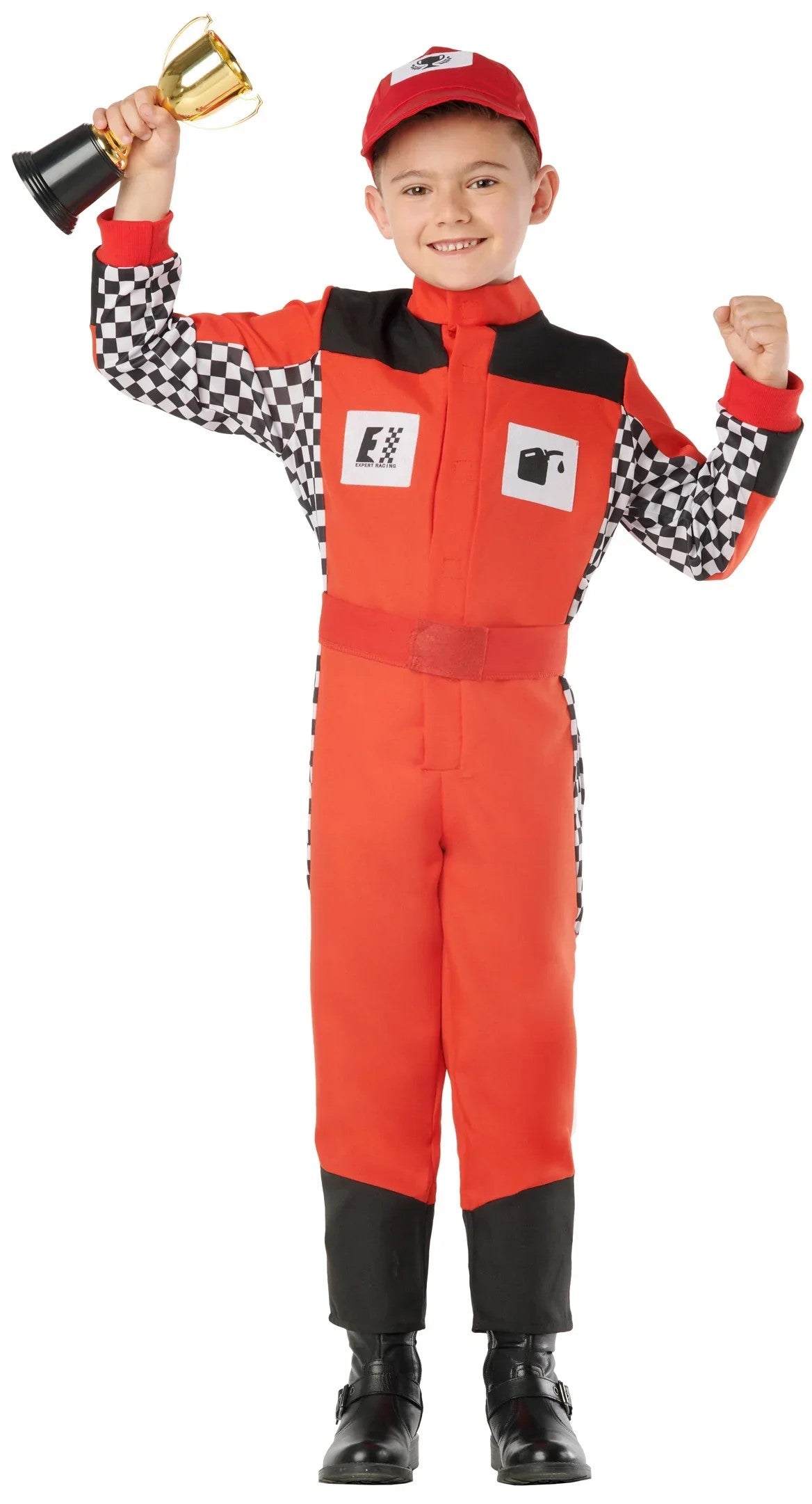 Déguisements verts du groupe de pilotes de f1