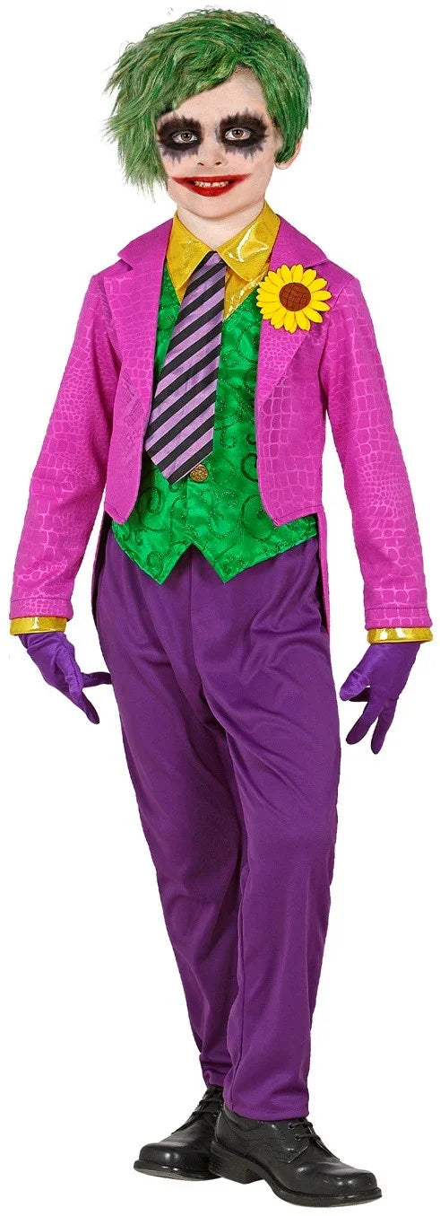 Disfraz de Joker Loco para Niño Joker Widmann