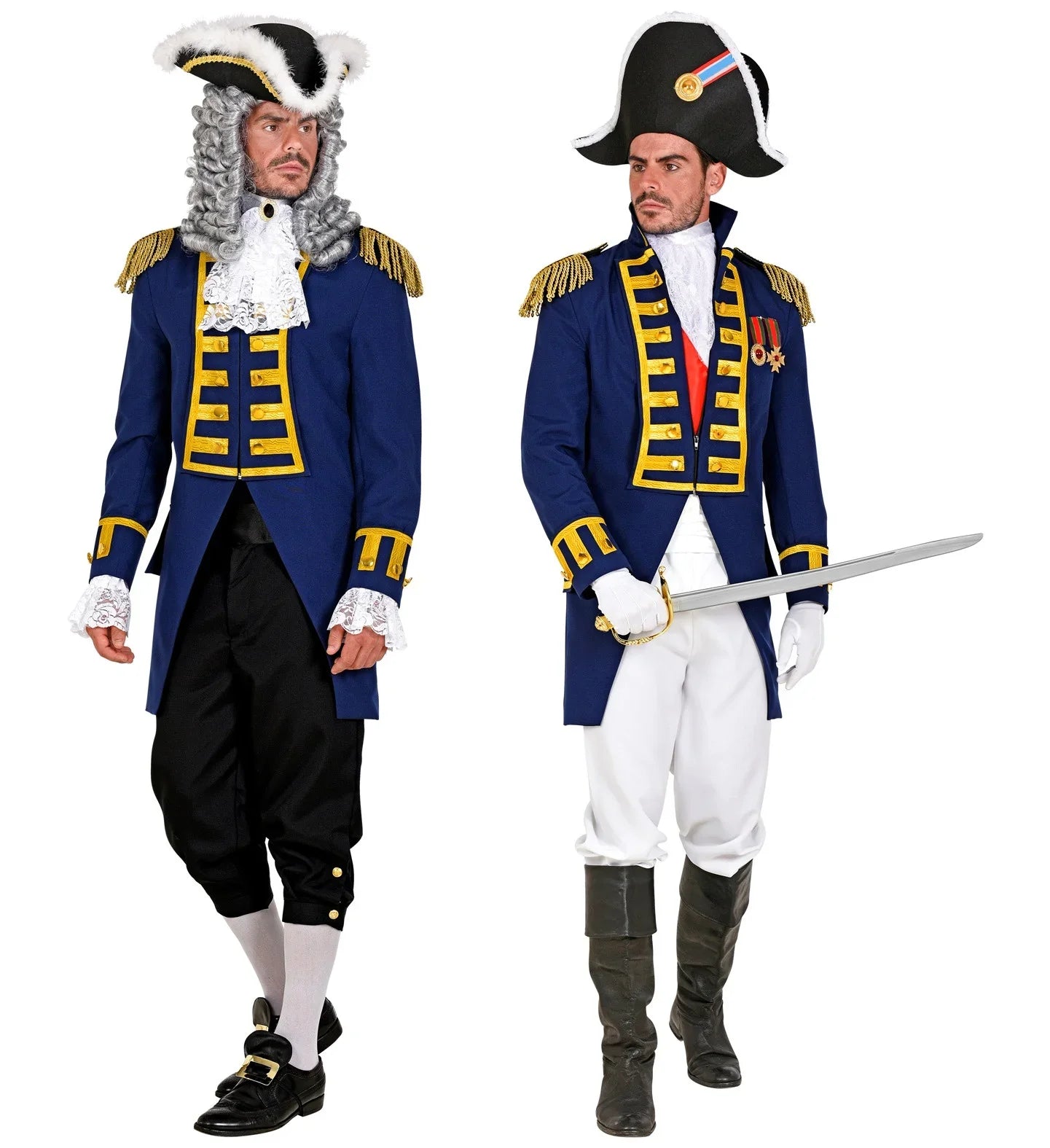 Chaqueta Azul con Pechera Dorada para Hombre Chaquetas, Chalecos y Camisas Widmann